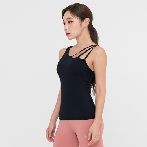 Black Yoga Tank Top