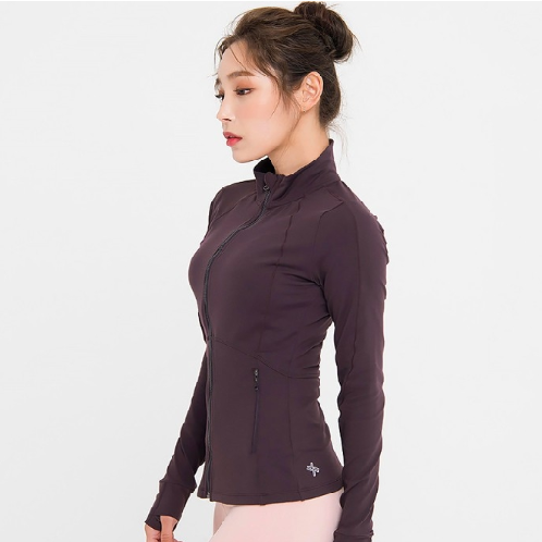 Active Zip-Up Jacket Royal Purple